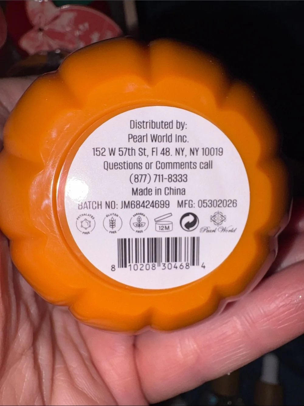 Amber Glow - Butter Pumpkin Scented Hand Cream - 🎃 2.03 fl oz